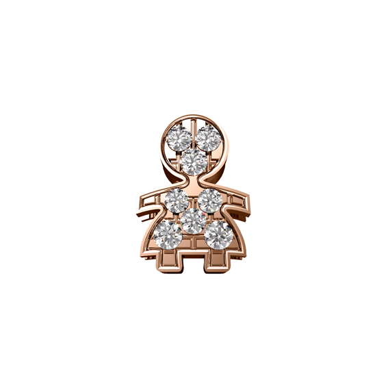 Charm Elements in Rose Gold Diamante DCHF9186.003 ELEMENTS - DCHF9186.003 ELEMENTS